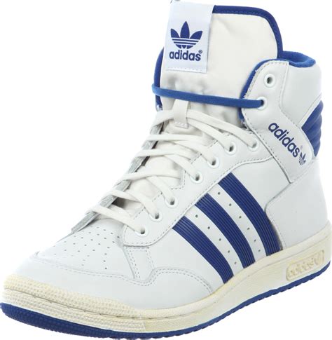 adidas high top blau weiß|High.